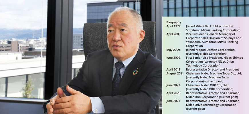 Tatsuya Nishimoto Executive Vice President, Executive General Manager of Machinery and Automation Business Unit