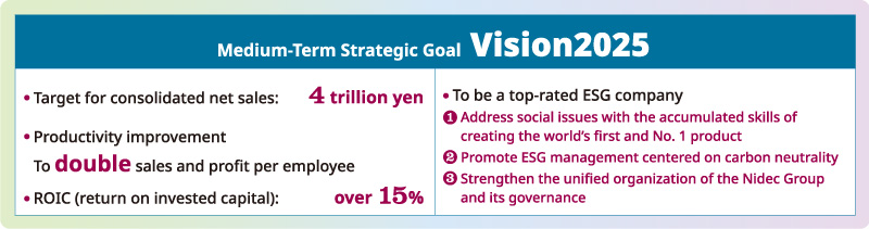 Medium-Term Strategic Goal Vision2025