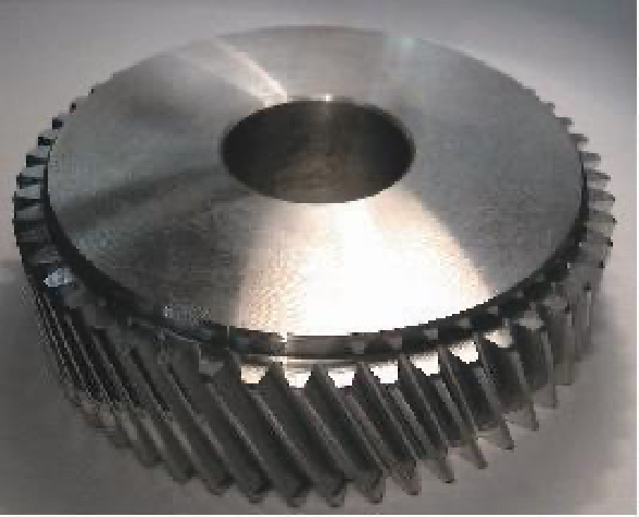 Workpiece used for the test