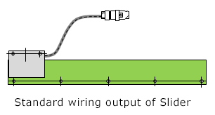 Standard wiring output of Slider