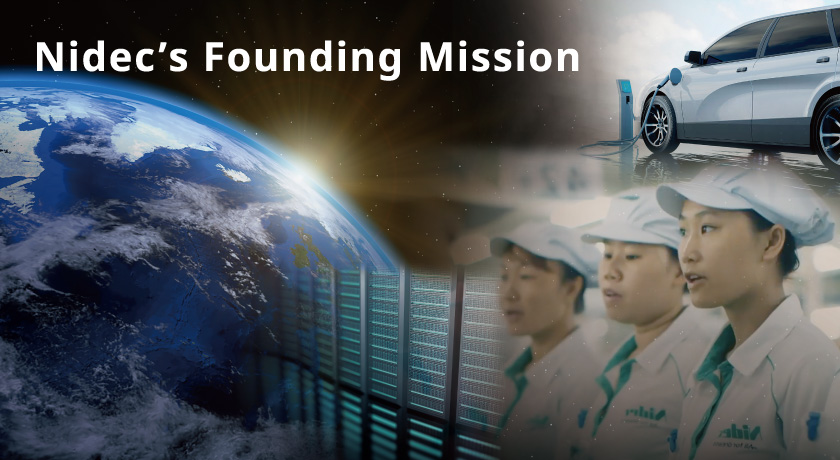 Nidec’s Founding Mission