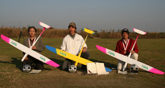 Radio control power glider (F5B)