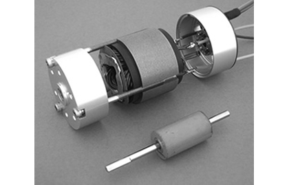 Structural example of brushless DC motor