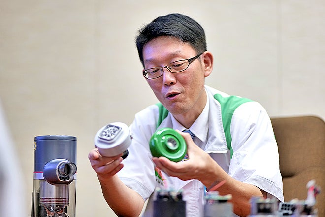 モータの軽量化が掃除機の魅力を左右するに関する写真