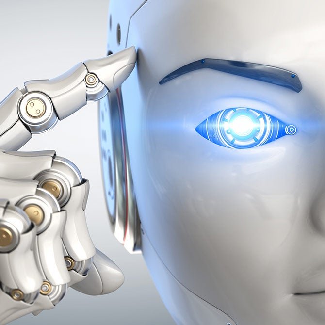 Nidecグループがロボット社会に挑むイメージ