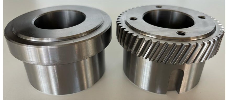 図１２．加工事例②（マシニング＆歯車加工