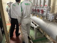 省エネ診断の様子