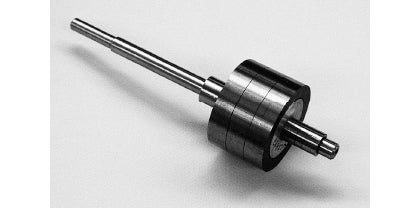 Semi-hard steel rotor