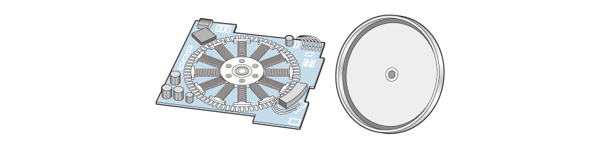 Outer rotor type (concentrated winding)