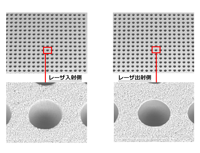 玄関に展示されている液晶装置用多角形真空チャンバーのサンプル
