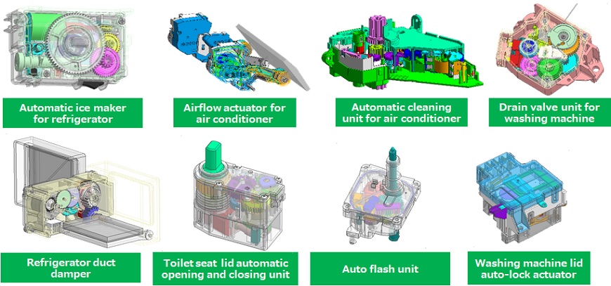 Motor-driven module example 3