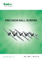 PRECISION BALL SCREWS Catalog Cover