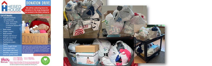 Donation Drive activity at USA base