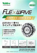 精密制御用減速機 FLEXWAVE(大型サイズ100枠)