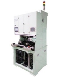 ロータリーコンプレッサ―総合自動芯出機