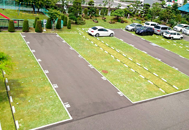 駐車場緑化