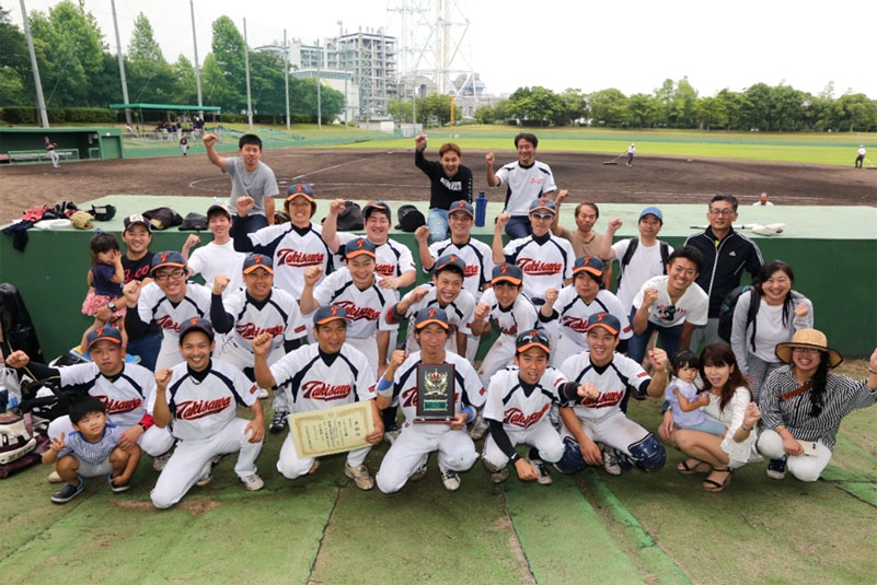 TAKISAWA野球部チーム写真