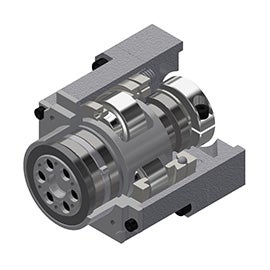 Wheel driving traction drive